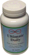 The most powerful multi vitamins made. Two tablets provide all the essential vitamins and minerals needed to keep you healthy. Powerful plant "superfoods", herbs and amino acids, boost your immune system and give you the energy an active person needs to survive in this hectic and dangerous world.